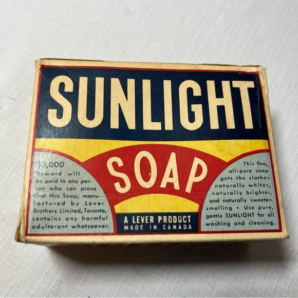 Sunlight Soap with Original Box. Vintage - Picture 6 of 9